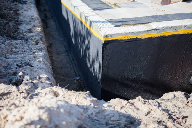 Residential Exterior Waterproofing installation at a Gore, VA home by SJ Waterproofing Pros